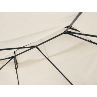 Beliani Tonnelle de jardin en Acier Méditerranéen COLOS  