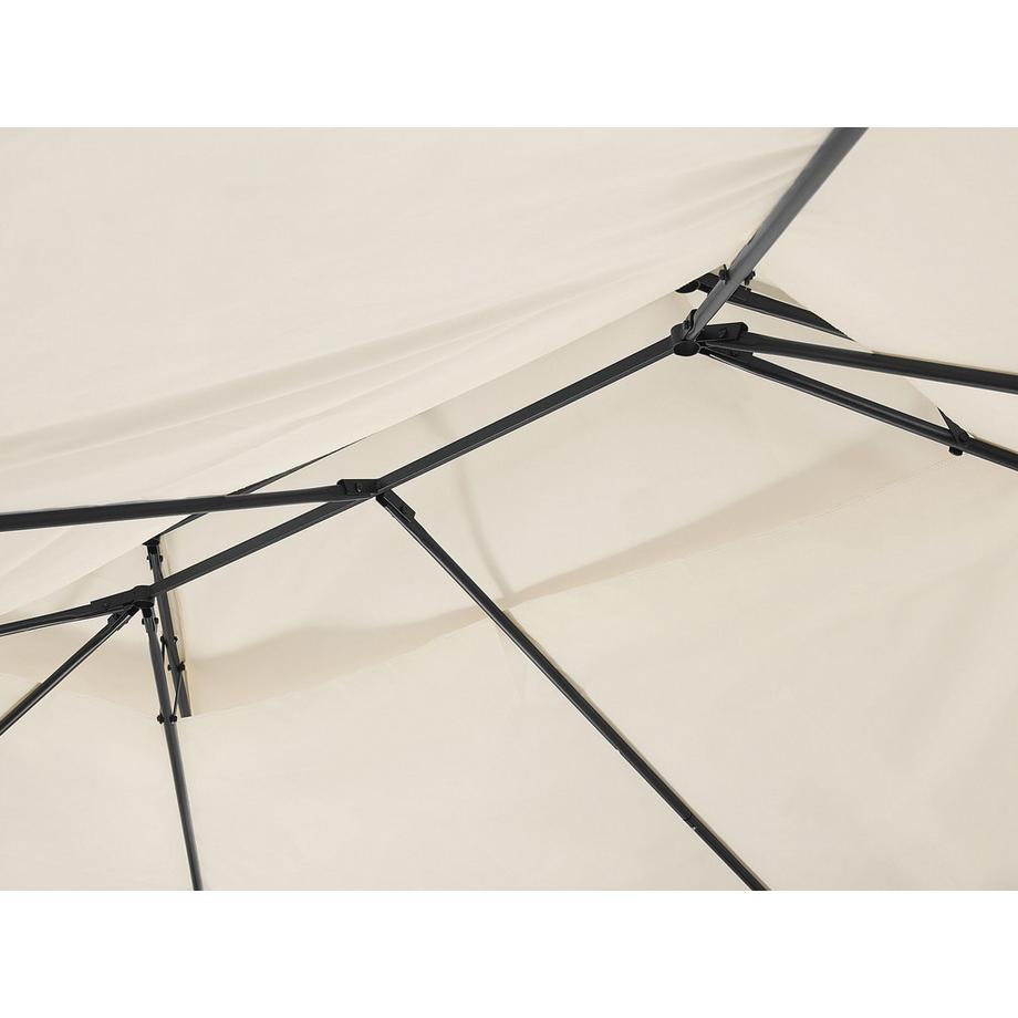 Beliani Pavillon aus Stahl Mediterran COLOS  