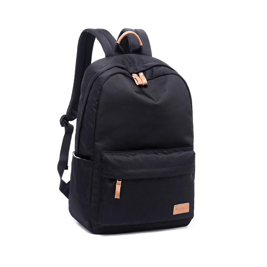 Only-bags.store Zaino scolastico classico monocromatico impermeabile  