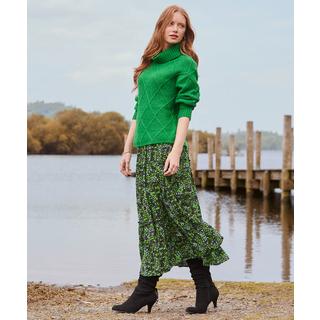 Joe Browns Stufiger Maxirock mit Blumenmuster  