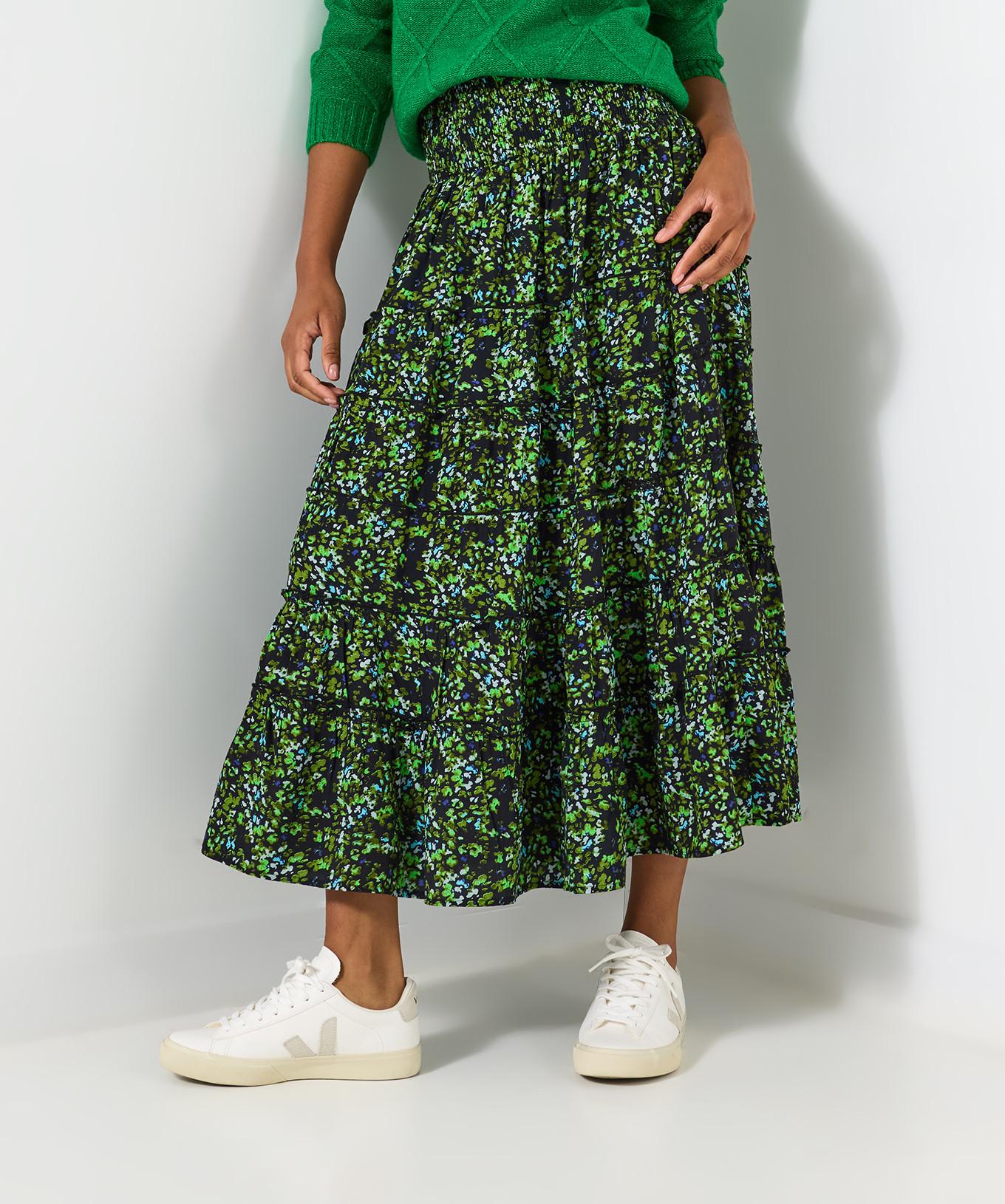 Joe Browns Stufiger Maxirock mit Blumenmuster  