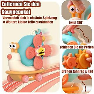 Activity-board  Hochstuhl Saugnapf Spielzeug Baby Spinner ab 6-12 Monate, Motorikspielzeug 