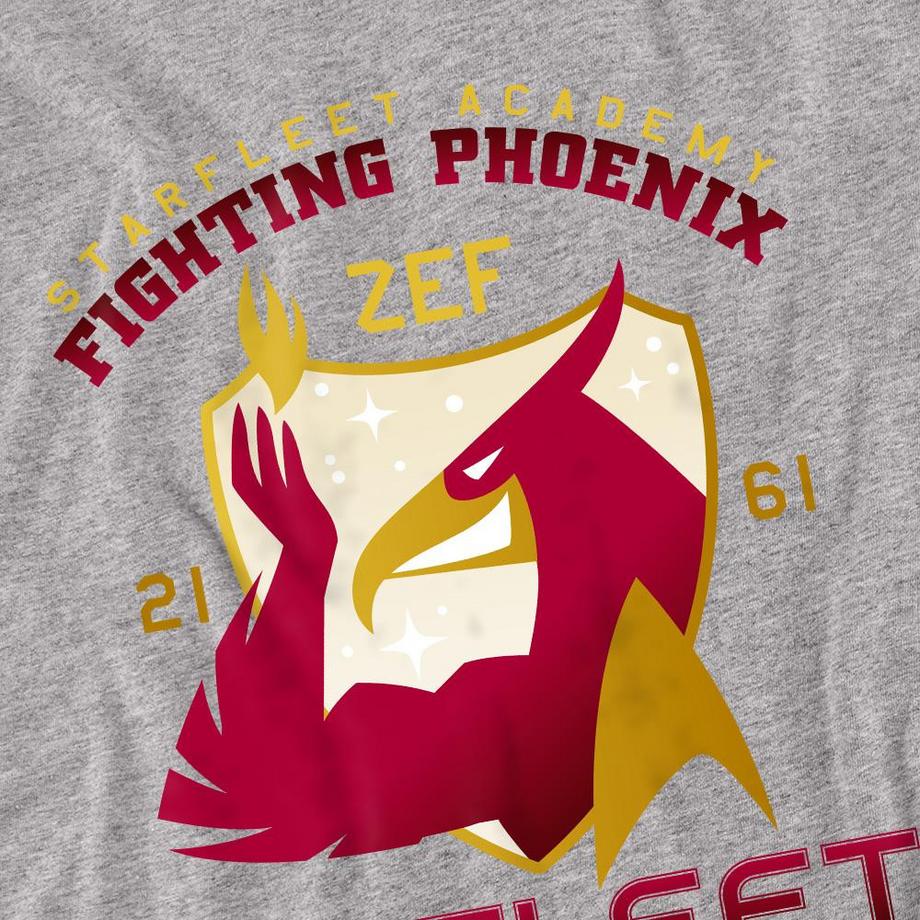 Star Trek Fighting Phoenix T-shirt a maniche lunghe  