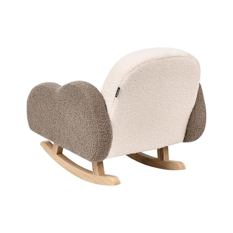 Beliani Sedia a dondolo per bambini en Bouclé Cottage SKARE  