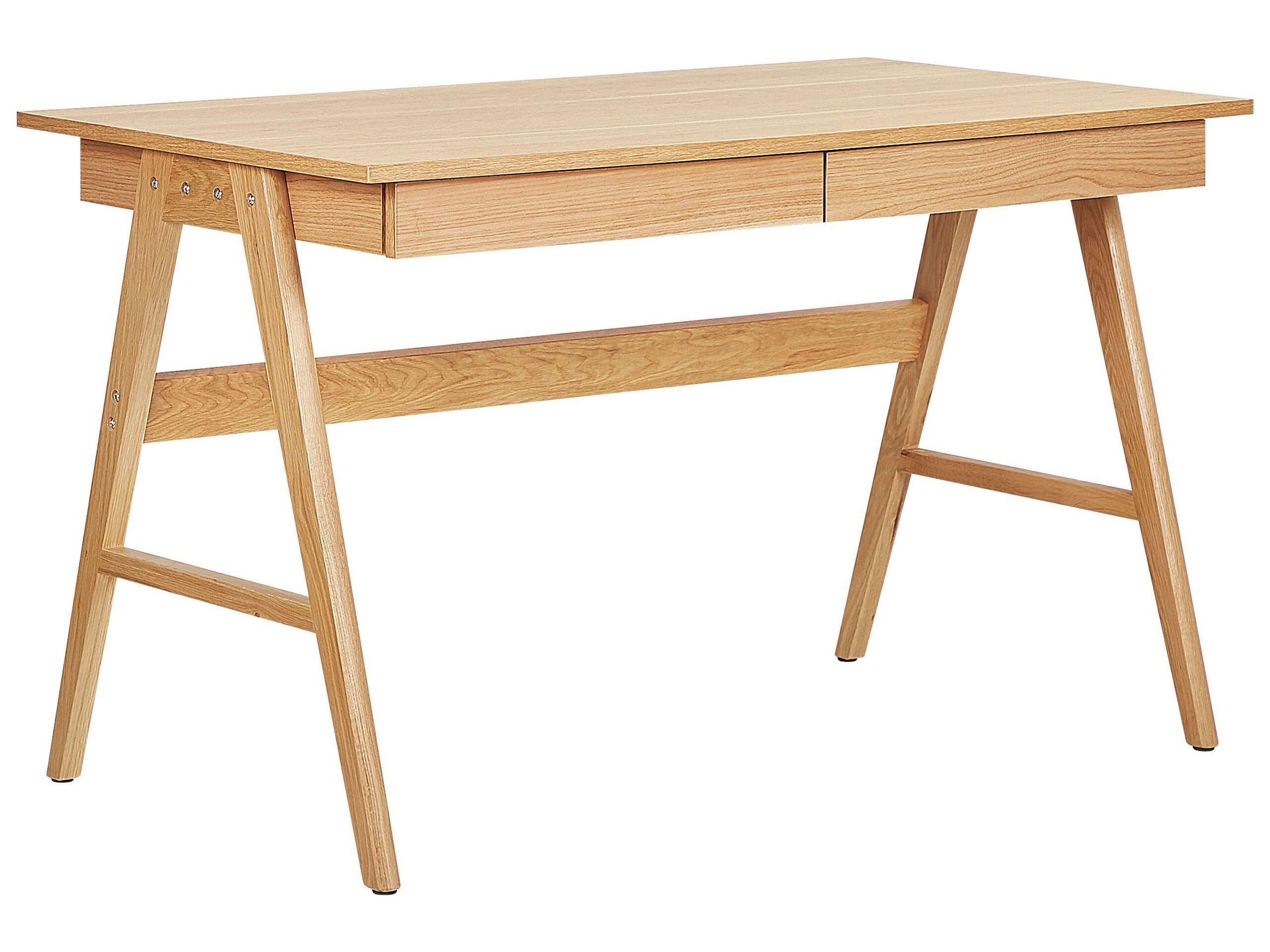 Beliani Table de bureau en MDF Moderne SHESLAY  