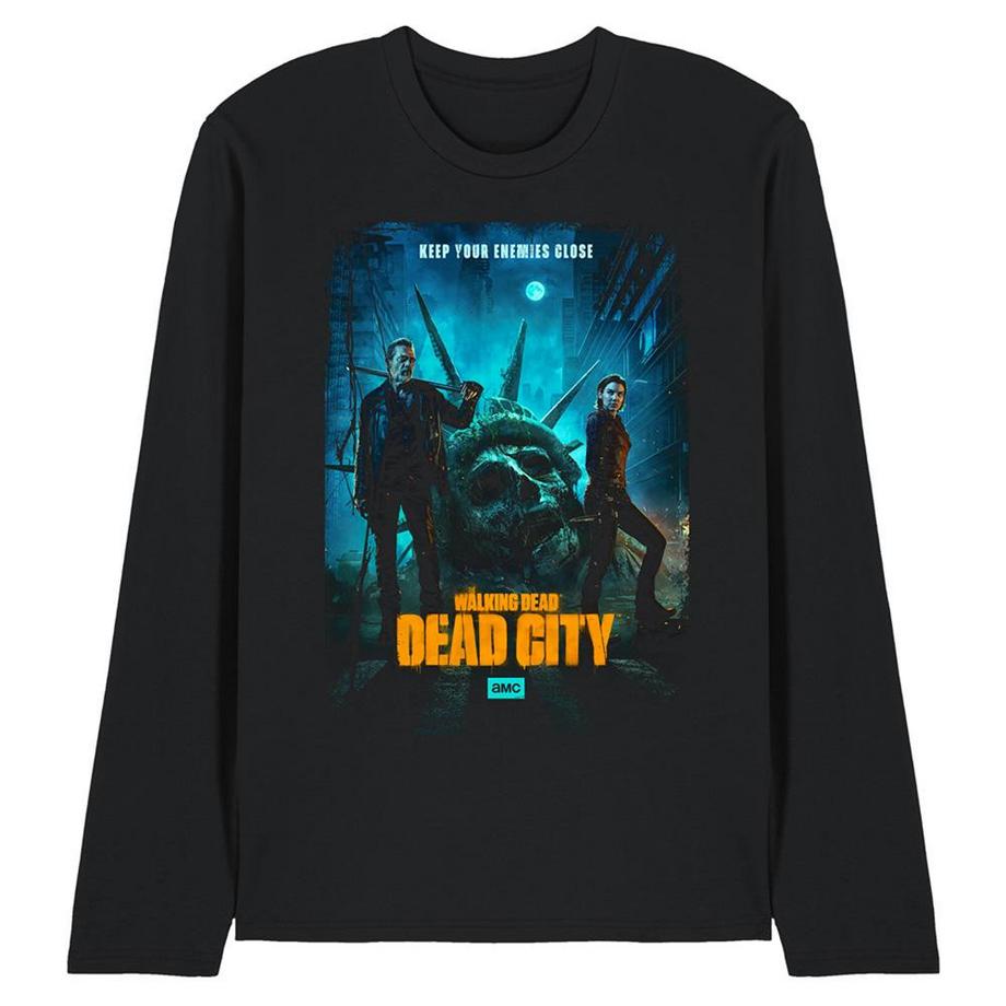 T-ShirtManches Longues Motiftyle Affiche Dead City
