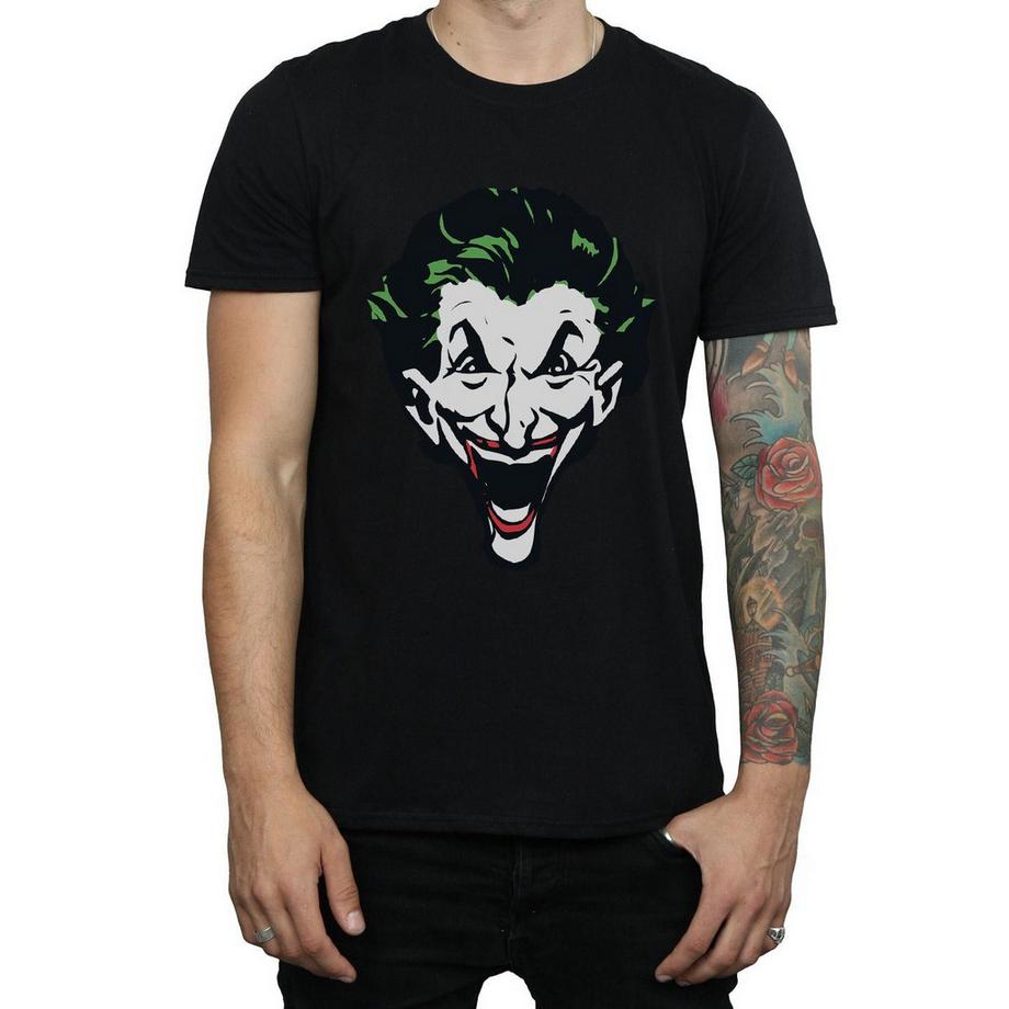 DC COMICS The Joker Face Bedrucktes T-Shirt  