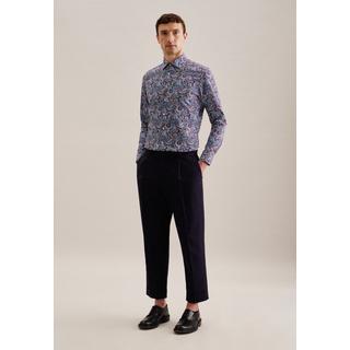 Seidensticker  Business Hemd Slim Fit Langarm Paisley 