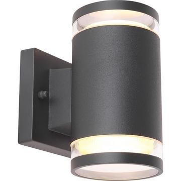 Lampe d'extérieur Alcala aluminium anthracite 2xGX53 LED