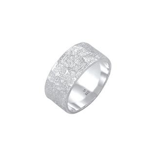 Kuzzoi  Ring  Bandring Organic Struktur 925 Silber 