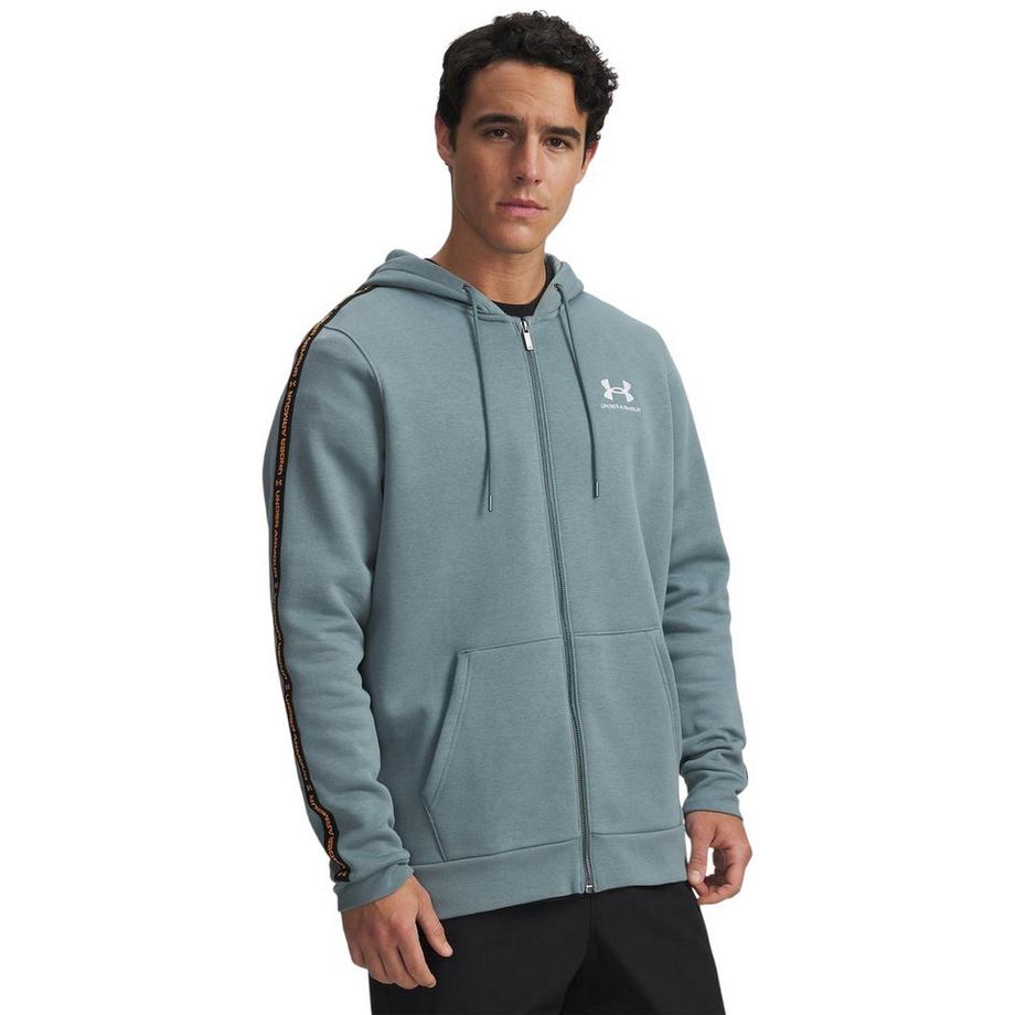 Veste À Capuche Bande Sur Manches