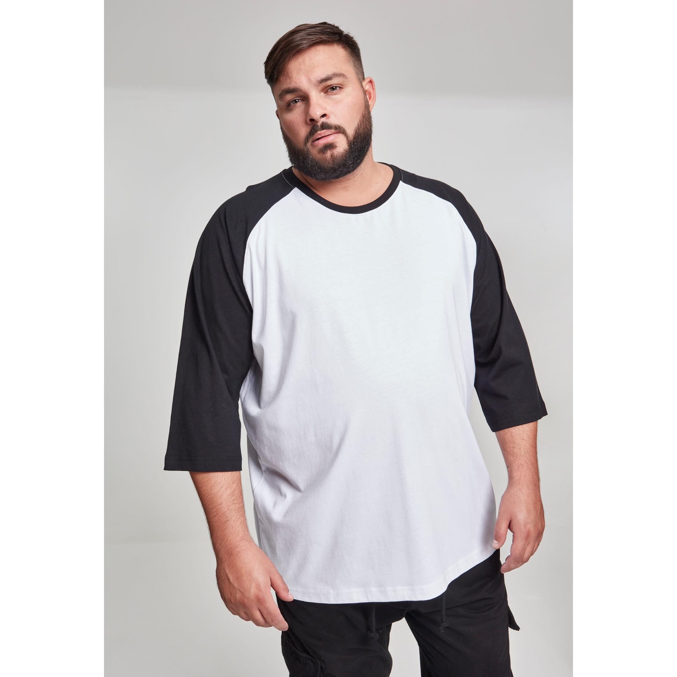 URBAN CLASSICS Kontrast 3/4 Arm Raglan T-Shirt  