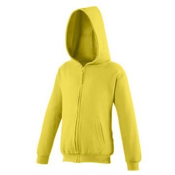 Sweatshirt à capuche et fermeture zippée