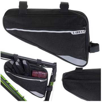 L-BRNO Bike bag pochette triangulaire sous cadre pour vélo