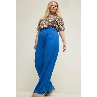 Studio Untold  Pantalon taille haute à jambes larges et taille partiellement élastique 