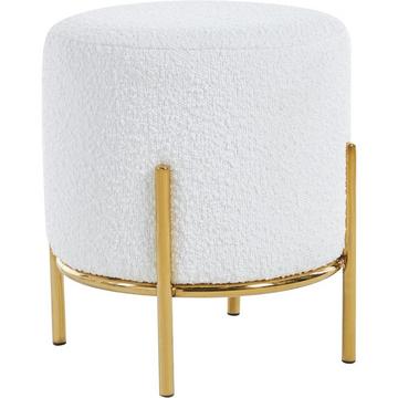 Hocker Flubstix weiss gold 35