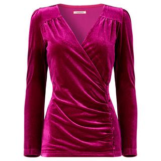 Joe Browns Velours Wickeloptik Top  