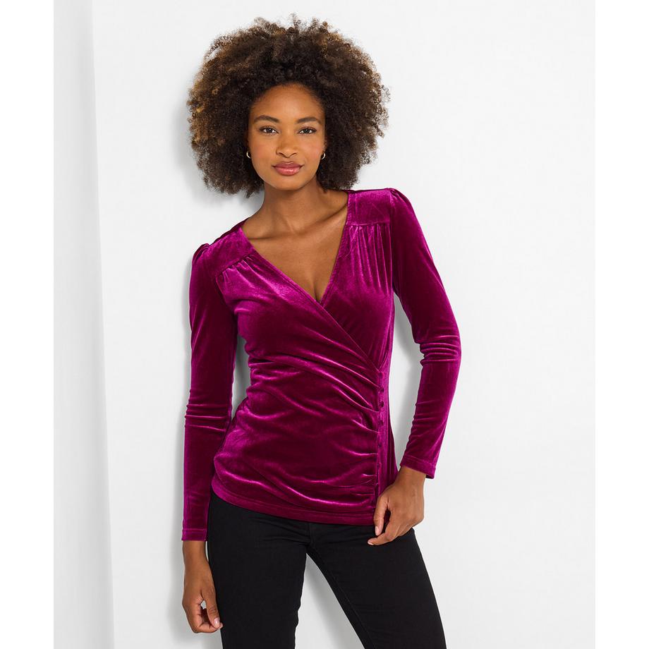 Joe Browns Top Velours Effet Cache-cœur  