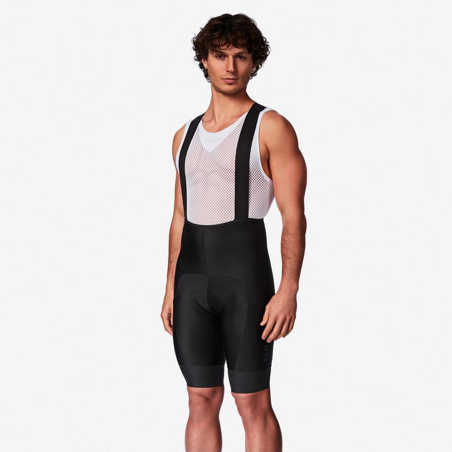VAN RYSEL  Cuissard de vélo court à bretelles 