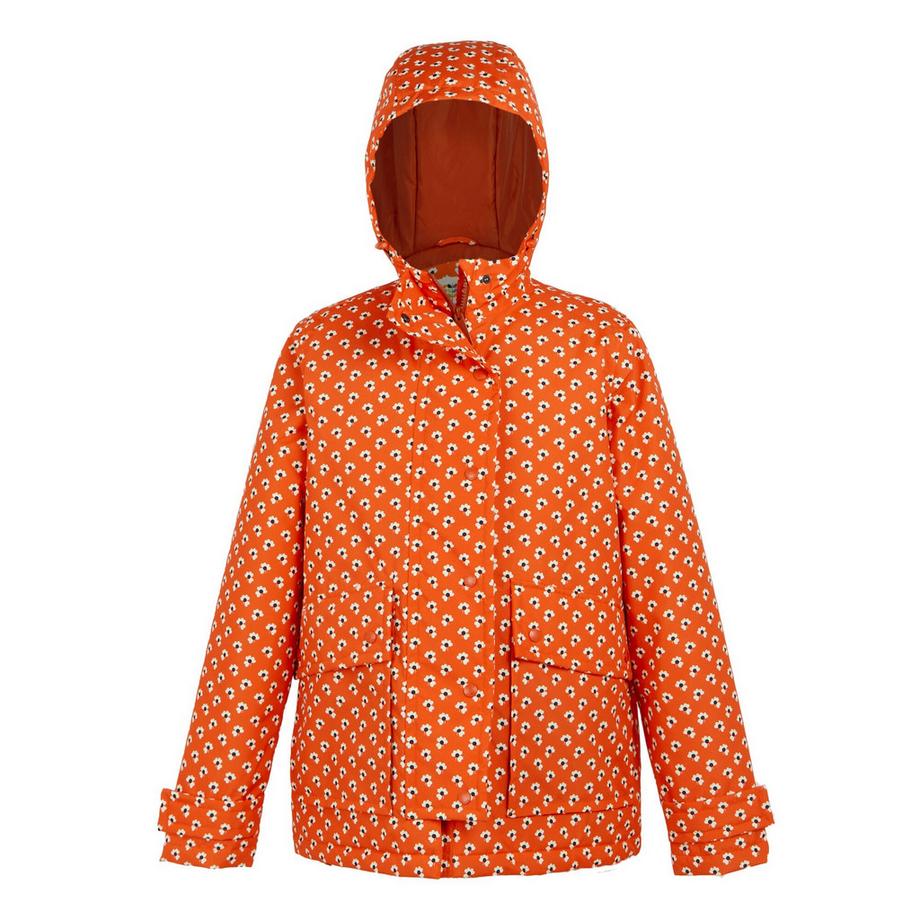 Orla Kiely Jacke, wasserfest MidiLänge