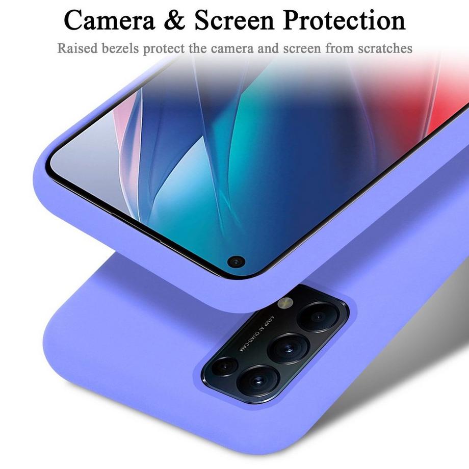 Cadorabo  Hülle für Oppo FIND X3 LITE TPU Silikon Liquid 