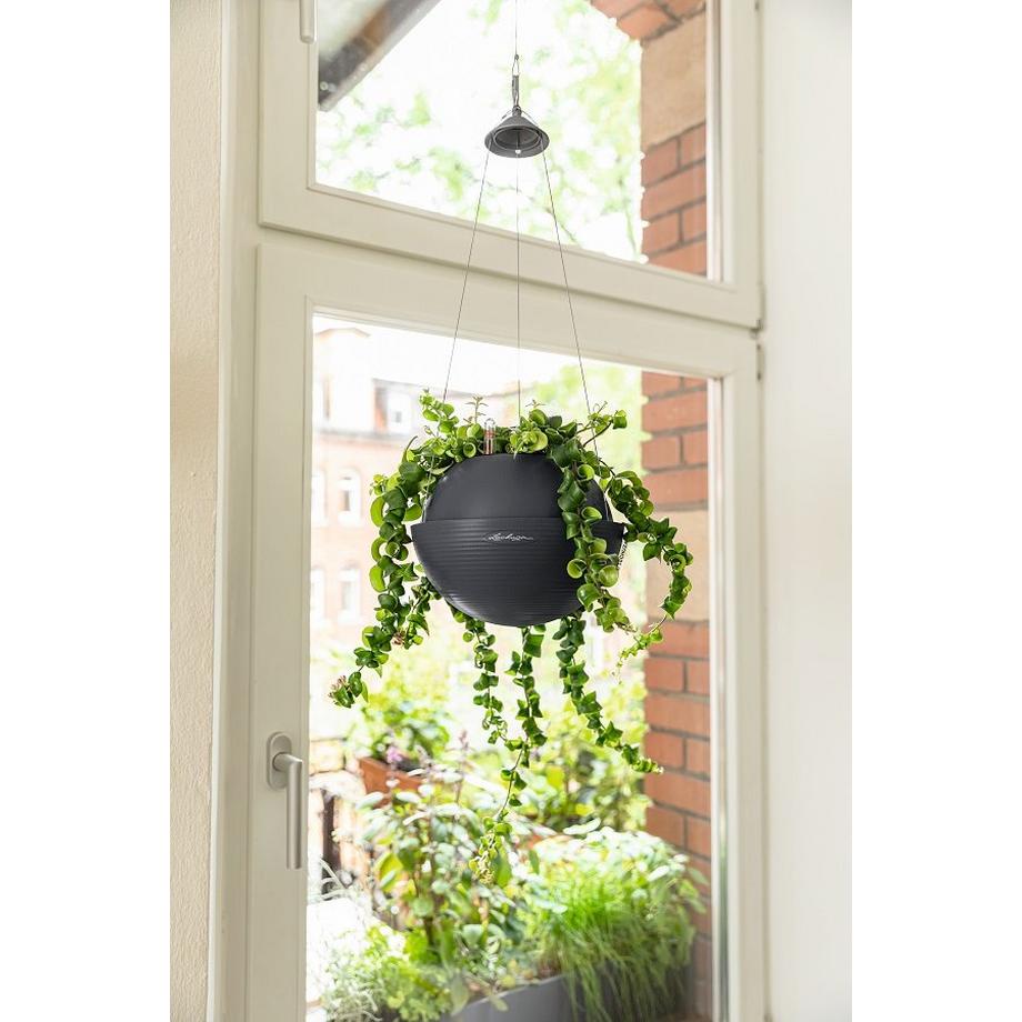 Lechuza fioriera a sospensione Plastica  