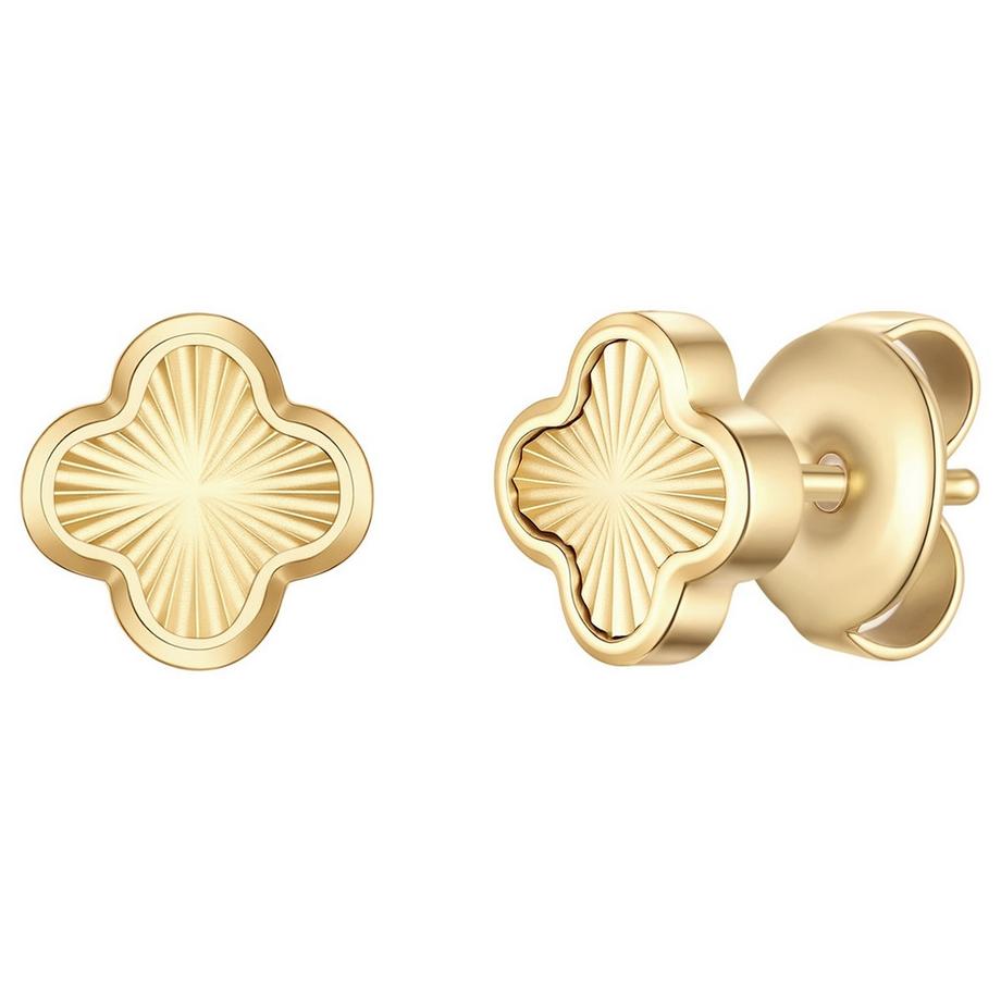 Boucles d'oreilles trèfle