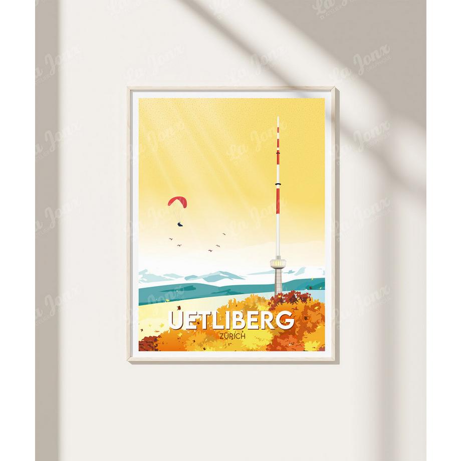 La-Jonx Affiche de Uetliberg  