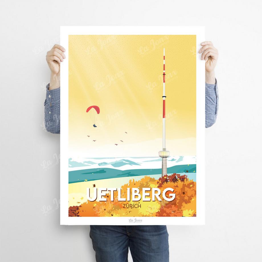 La-Jonx Affiche de Uetliberg  