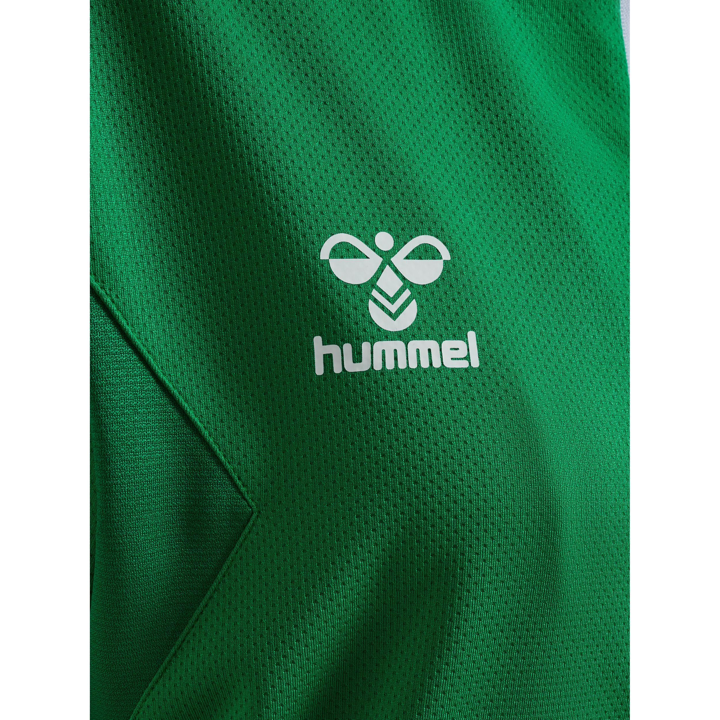 Hummel  giacca tuta in poliestere con cappuccio e zip authentic 