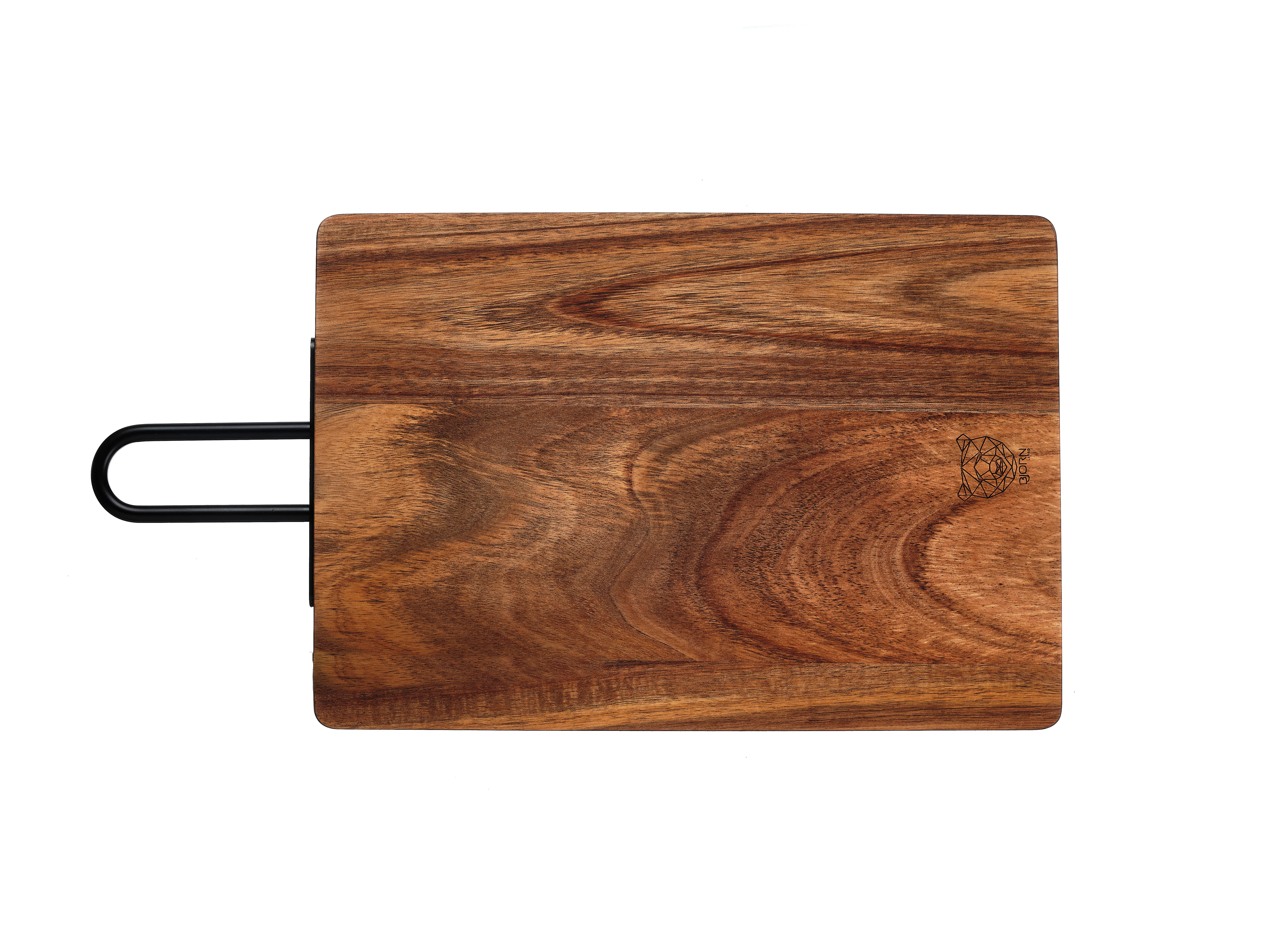 BJÖRN Planche à découper en bois d'acacia STINE - 33 x 23 cm  