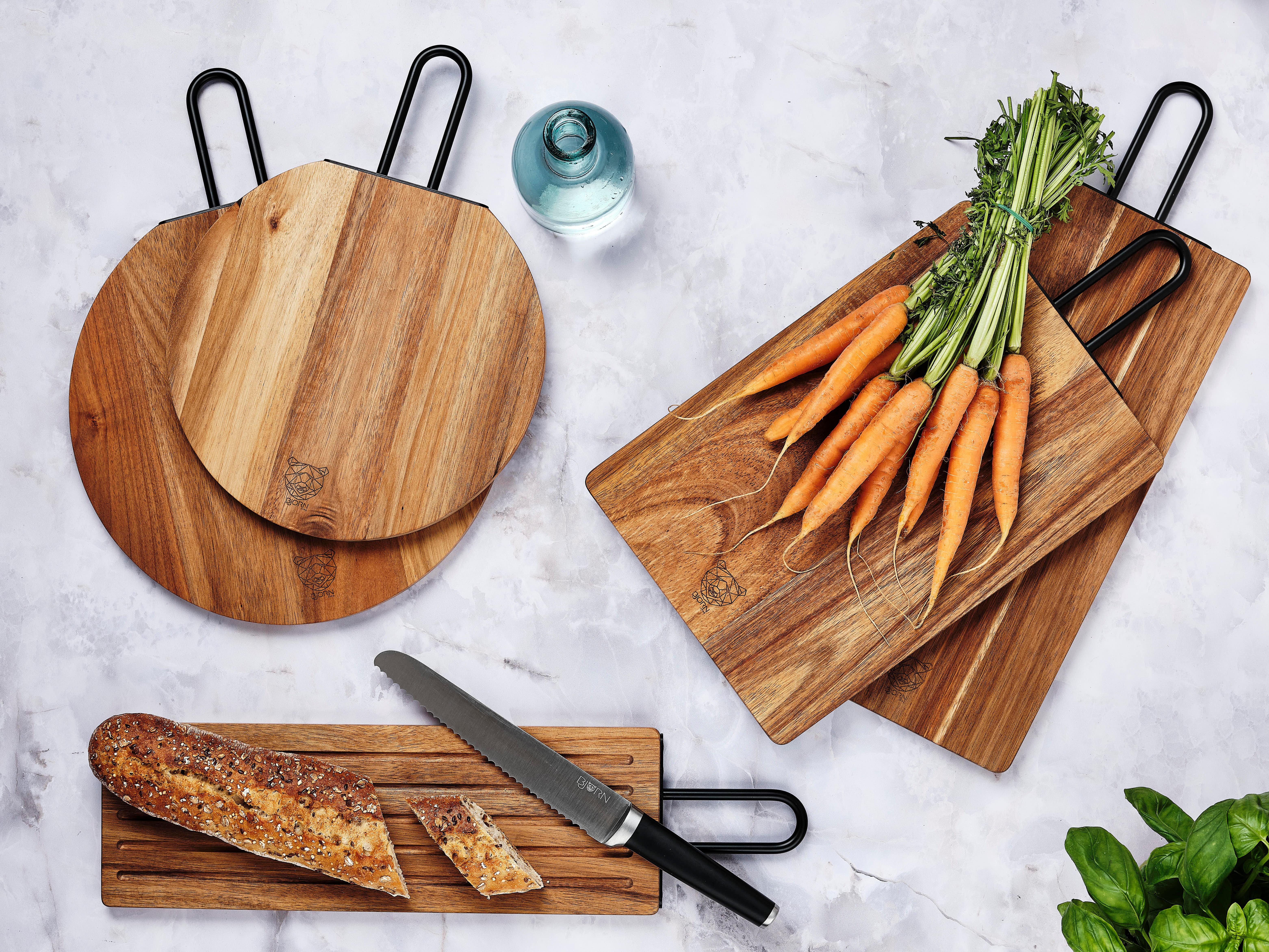 BJÖRN Schneidebrett aus Akazienholz STINE - 33 x 23 cm  