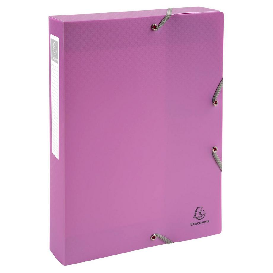 Exacompta Boite de classement polypropylène Forever Young dos 40mm - A4 - x 8  