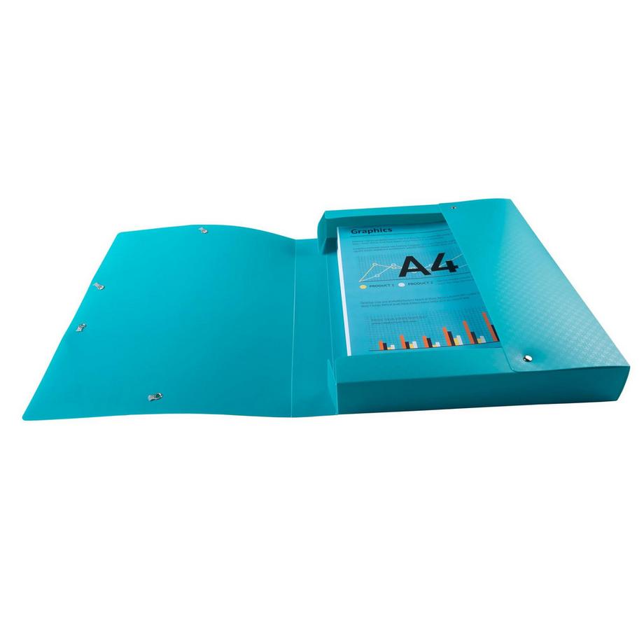 Exacompta Boite de classement polypropylène Forever Young dos 40mm - A4 - x 8  