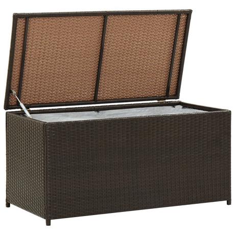 VidaXL Gartenbox poly-rattan  