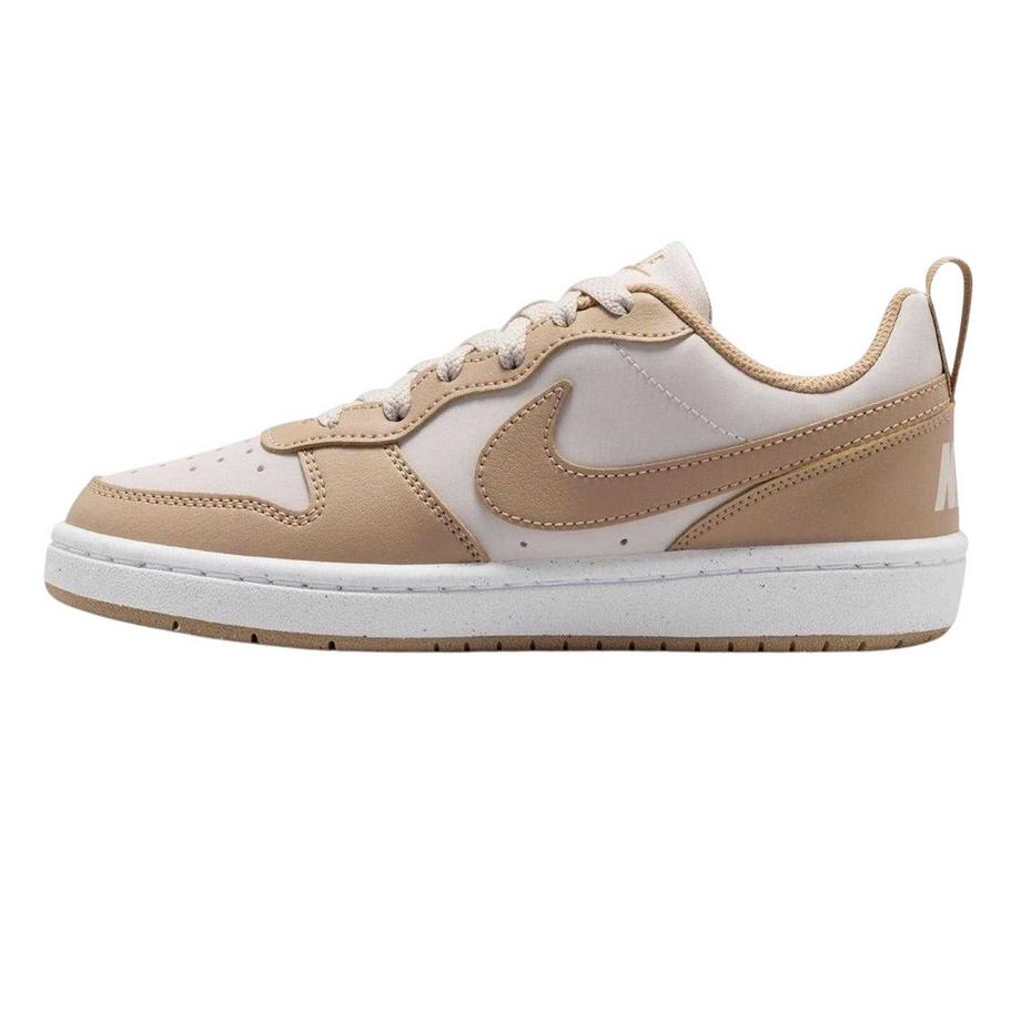 NIKE Borough Low Recraft Sneaker Leder Flach  