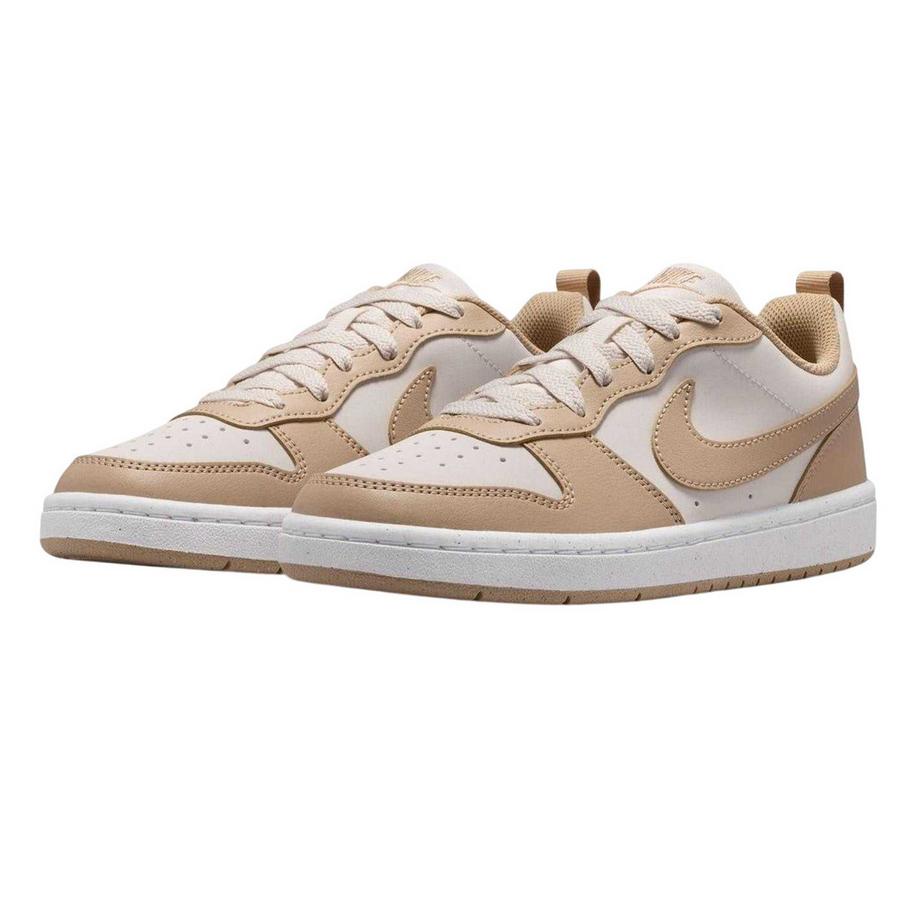 NIKE Borough Low Recraft Sneaker Leder Flach  