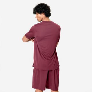 DOMYOS  Kurzarmshirt  Atmungsaktiv Rundhals Synthetisch 