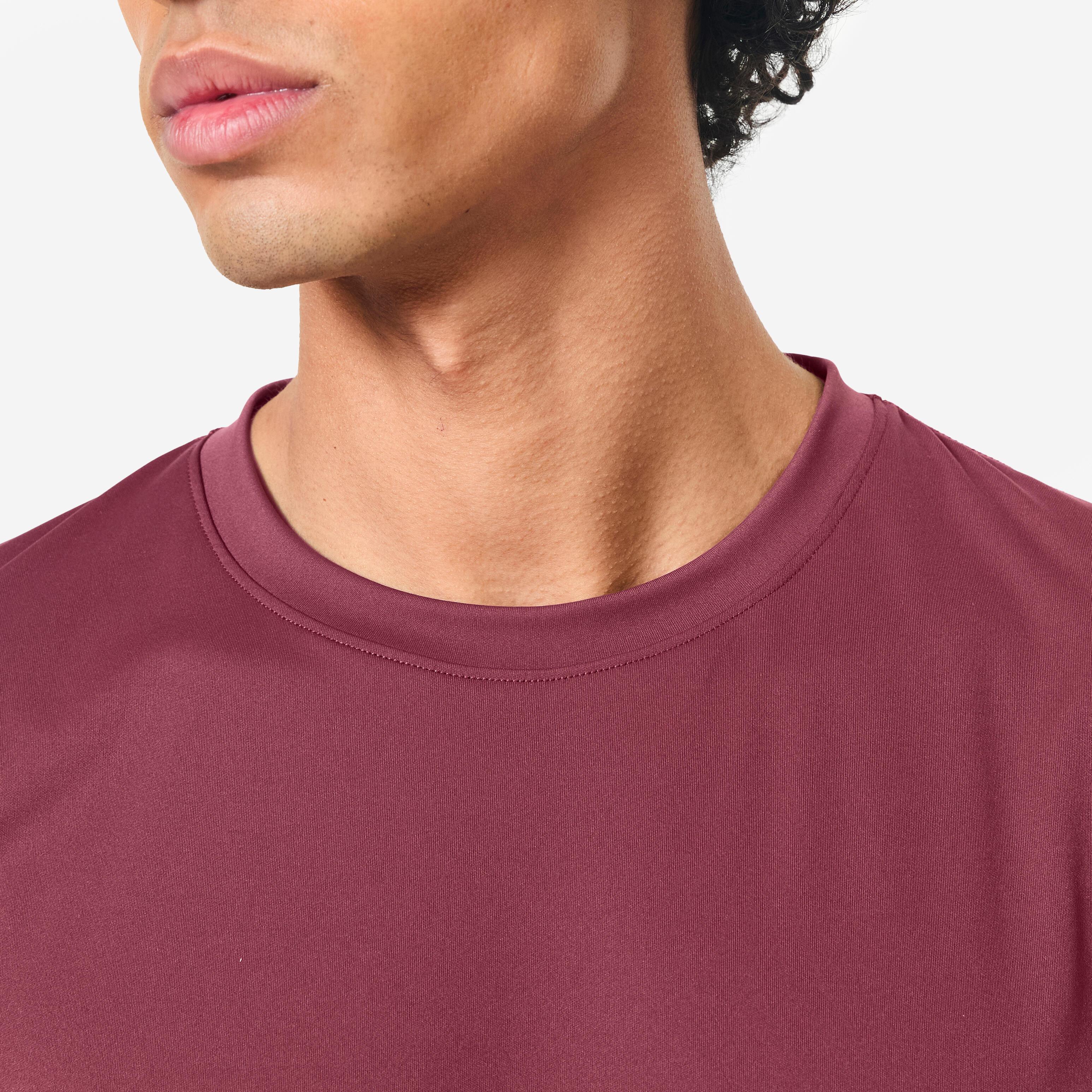 DOMYOS  Kurzarmshirt  Atmungsaktiv Rundhals Synthetisch 