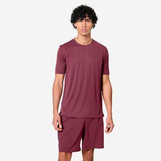 DOMYOS  Kurzarmshirt  Atmungsaktiv Rundhals Synthetisch 