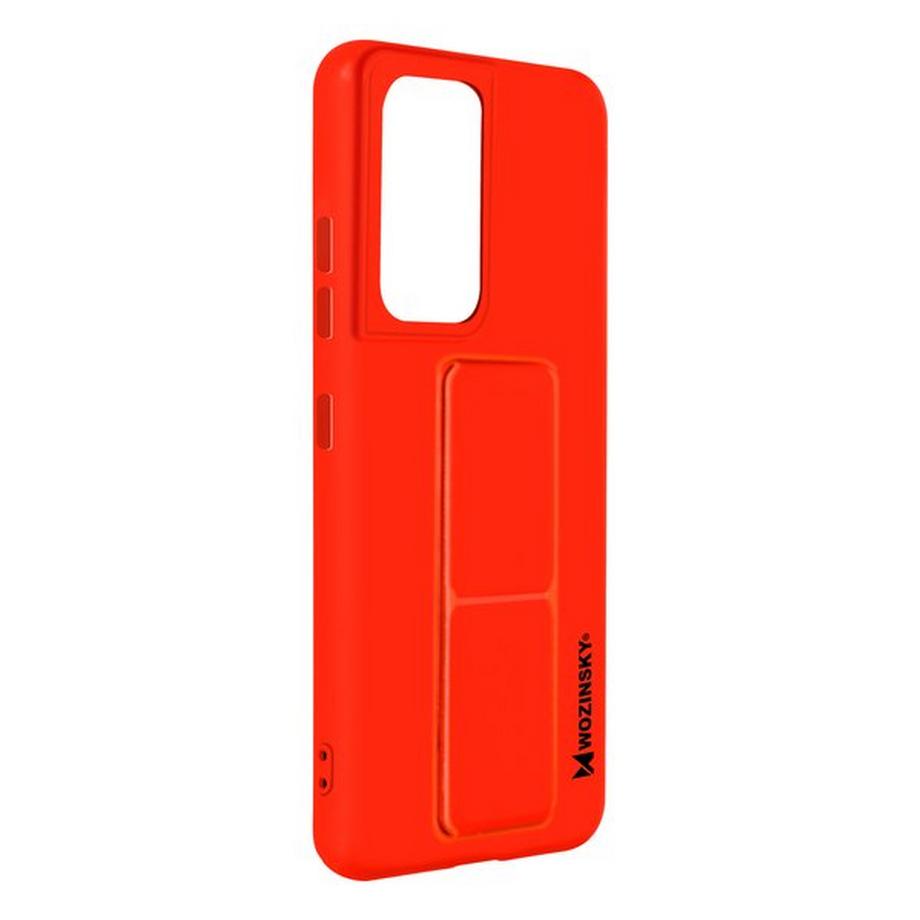 Cover Supporto Samsung S21 Ultra Rossa