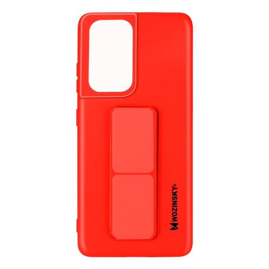 Avizar  Cover Supporto Samsung S21 Ultra Rossa 