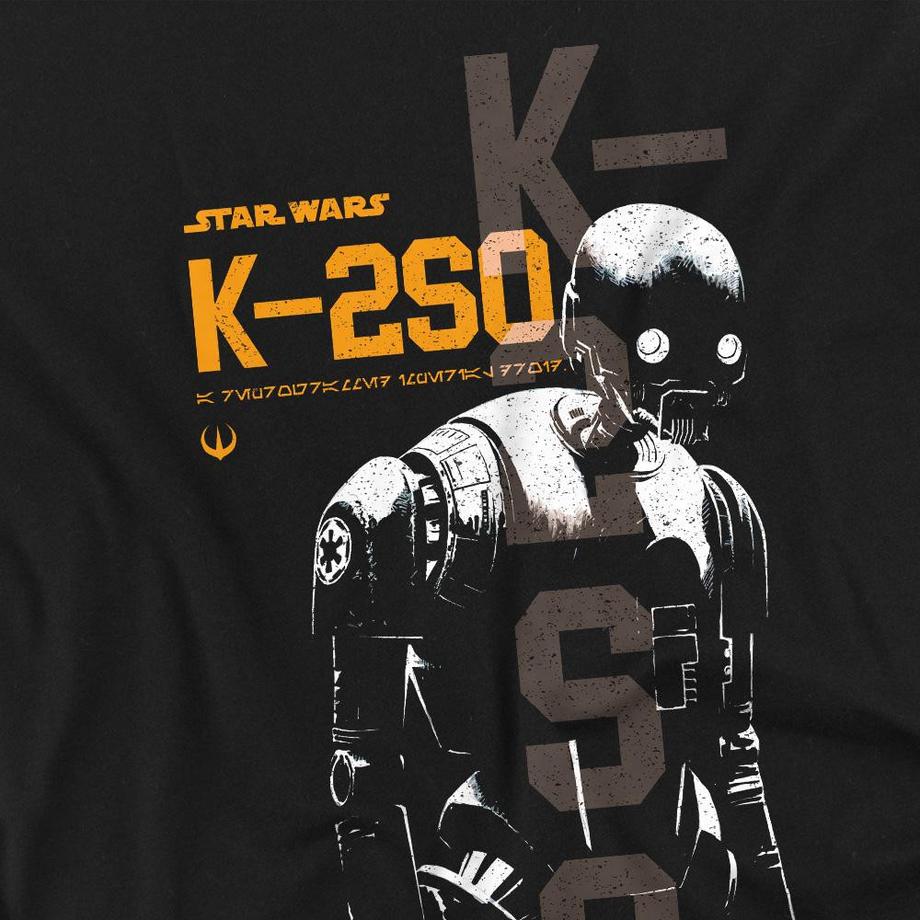 STAR WARS T-Shirt con Stampa Grafica K2SO  