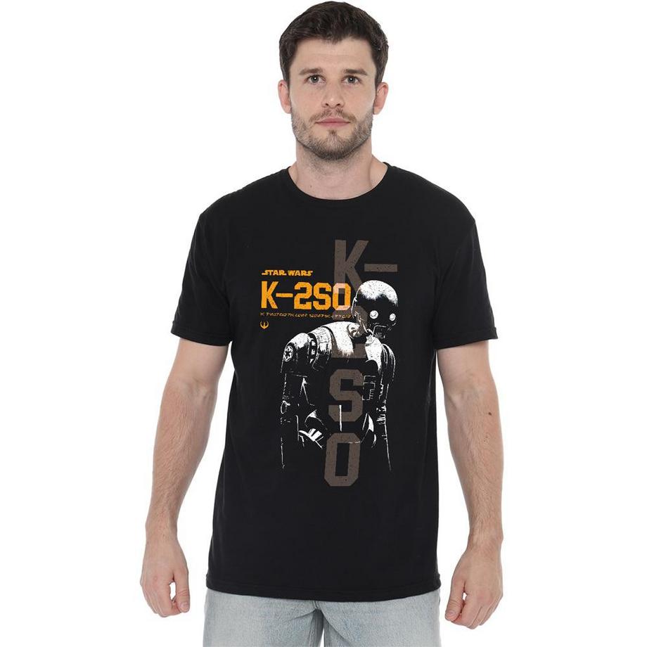 STAR WARS T-Shirt con Stampa Grafica K2SO  