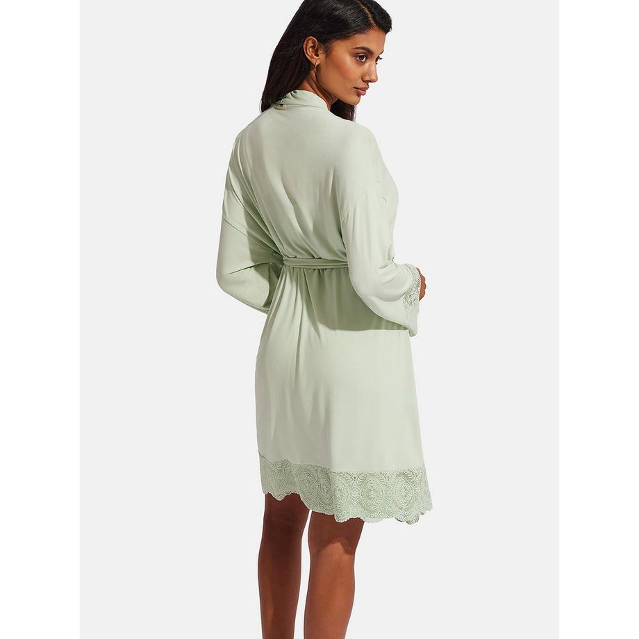 Selmark Matilda Negligé mit Spitze  