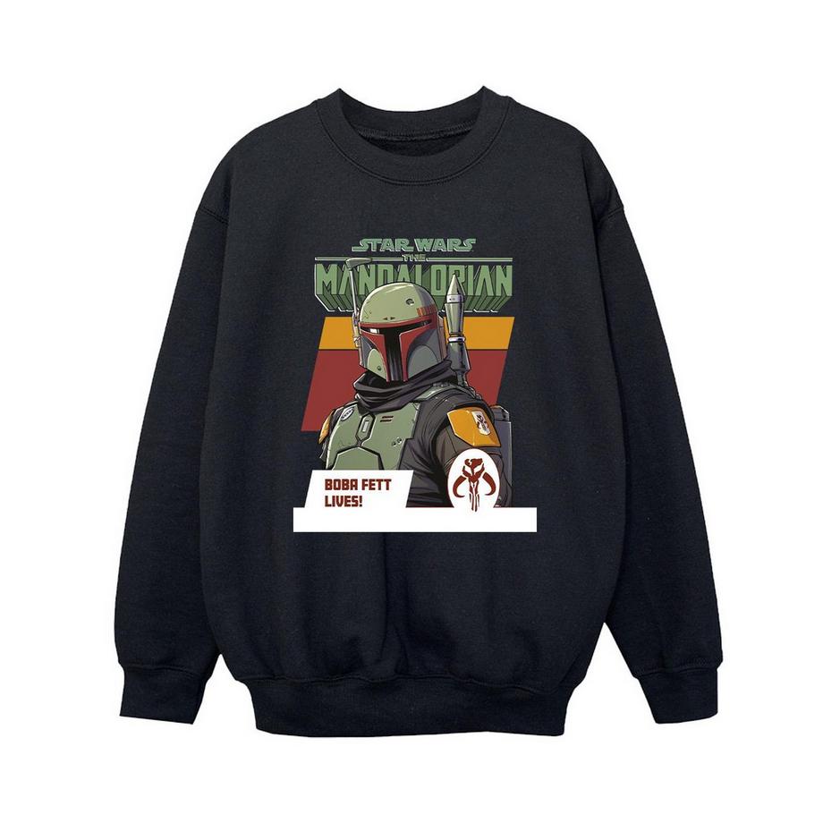 STAR WARS  The Mandalorian Lives Sweatshirt 