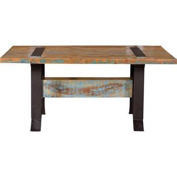 Esstisch Fridge Holz recycelt multicolor 200x100