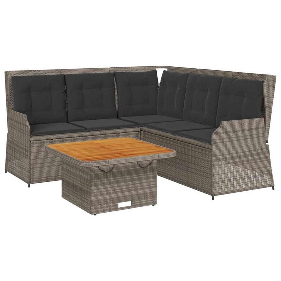 set salotti da giardino Polirattan