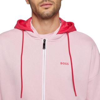 BOSS Saggyart Felpa con Cappuccio Full Zip  
