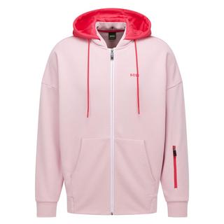 BOSS Saggyart Felpa con Cappuccio Full Zip  